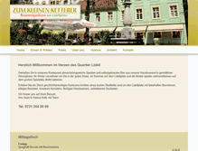 Tablet Screenshot of kleiner-ketterer.de